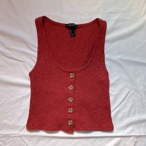 Burnt orange tank top